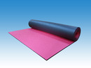 Non-laminated NBR two layer yoga and exercise mat